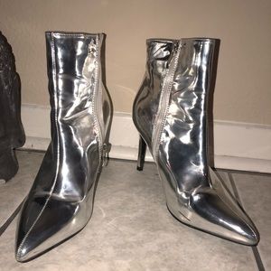 Metallic Booties